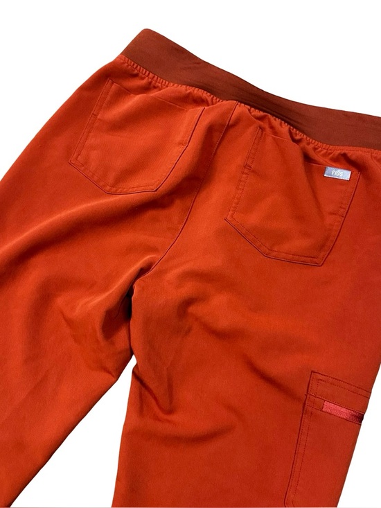 Figs Auburn Orange Scrub Set Size Medium/Small Tall RARE COLOR - Picture 10 of 11